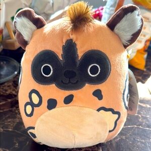 Squishmallows Deeto Plush with Orange and Black